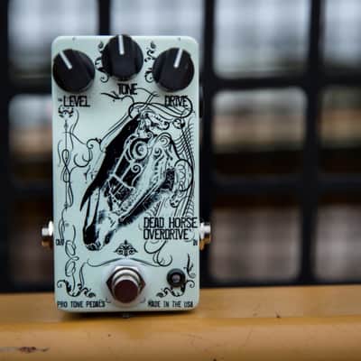 Pro Tone Pedals Essential Edition Mini Dead Horse Overdrive 2015 Surf White image 1