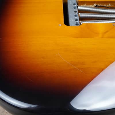 Fender ST-62 '62 Reissue Stratocaster Body 1991 Sunburst Made in Japan MIJ Fujigen Semi-Loaded with Bridge image 8