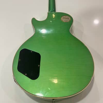 Rare Jade Green Gibson Custom Shop Murphy Lab '68 Les Paul Custom Reissue Light Aged image 9