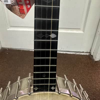 Used A.C. Fairbanks Co. Makers Boston, MASS. 5 String Banjo Late 1890s?? Open Back AS IS image 13