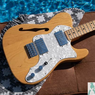 2006 Fender TN72-85 '72 Telecaster Thinline Reissue - Natural - Crafted In Japan - Pro Set Up w Perfect Frets/Action/Intonation!! image 12