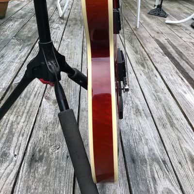 Westville Water M-Ply Plus 2019 Deep Red Brown Burst image 10