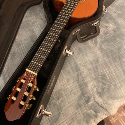 Manuel Raimundo Hand Built N660-E  Acoustic ( Bone saddle & Nut ) 3steel+3 Nylon Strings Flamenco Classical 1980's to 2000's  - Thin Gloss Coate image 14