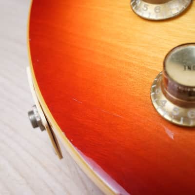 Greco EG-500 1978 Made In Japan Cherry Sunburst w/ Bag image 9