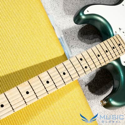 Fender Masterbuilt Eric Clapton Signature Strat-Almond Green w/AAA Flame Maple Neck by Todd Krause image 4