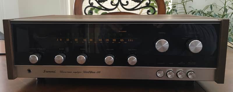 Sansui A-710 Integrated Stereo Amplifier- Vintage Japanese Audio