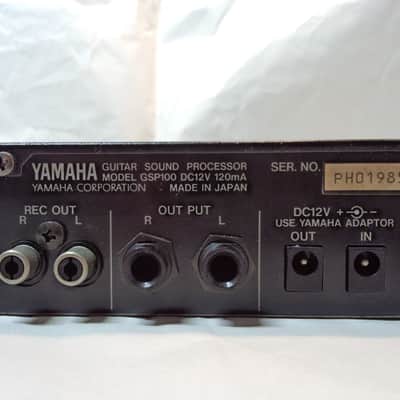 Yamaha GSP100 Guitar Sound Processor/Preamp image 9