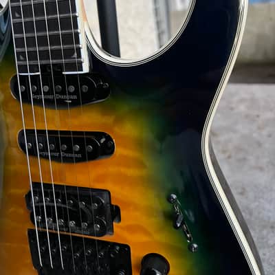 Jackson Professional Plus Series Soloist SLA3Q 2025 - Amber Blue Burst image 9