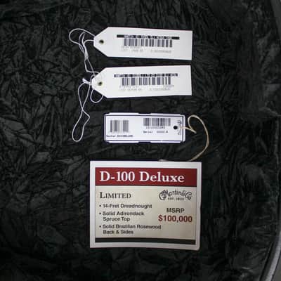 Martin D-100 Deluxe Natural 2004 image 18
