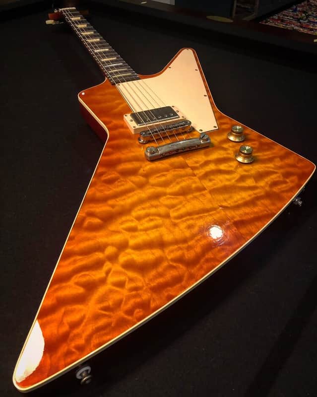 Banker Excalibur 2019 Cherry Burst (Gibson Explorer) image 1