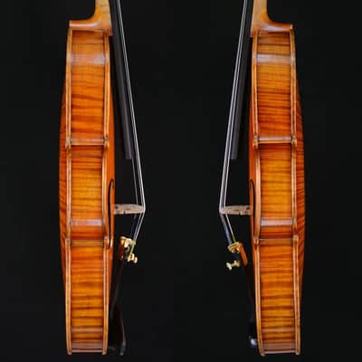 SONG Stradivari Master Violin 4/4 Full Size Amazing Mellow Sound,100% Hand made image 4