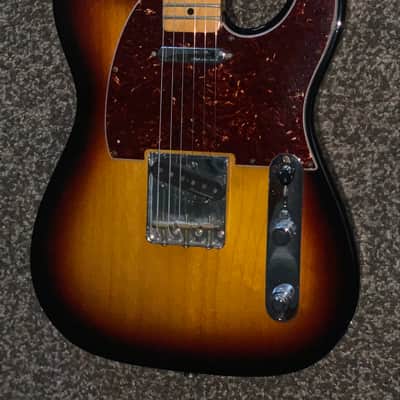 2011 Fender FSR Standard Telecaster 2011 Active Special Edition MIM Sunburst electric Guitar image 10