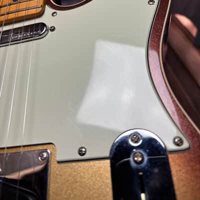 2022 Fender American Ultra Tele MP Mochaburst w/case image 4