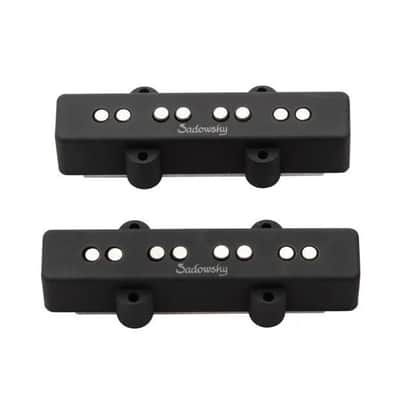 Sadowsky J-Style Bass Pickup Set (Alnico V / Alnico III), Noise-Cancelling, Split Coil, 4 String image 1
