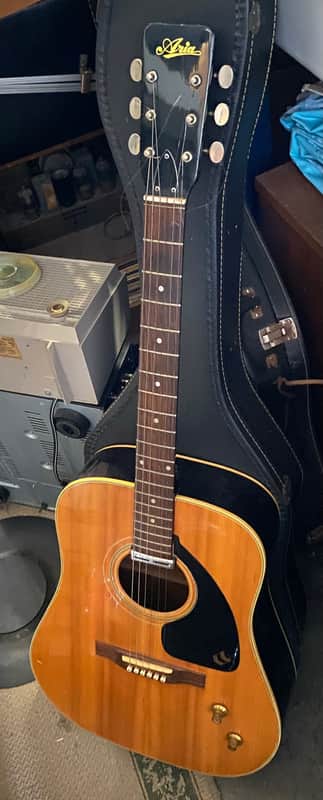 Aria Acoustic/Electric Dreadnought 1970's image 1