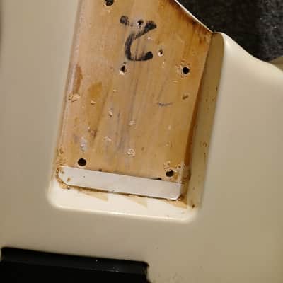 1989 Kramer Japan 4-String Ripley-Style Bass (White) image 22