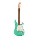 Fender Player Stratocaster 2-Point Tremolo Bridge Sleek Hand-Shaped Curves 6-String Electric Guitar with Pau Ferro Fingerboard (Right-Handed, Sea Foam Green)