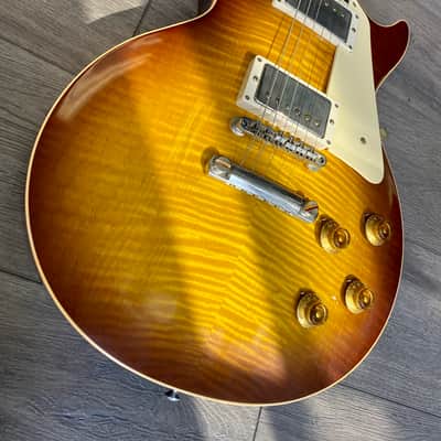 Gibson Custom 1959 Les Paul Standard Reissue VOS - Iced Tea Burst image 8