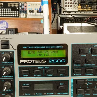 E-MU Systems Proteus 2500 Rackmount 128-Voice Sampler Module 2001 - Black image 3