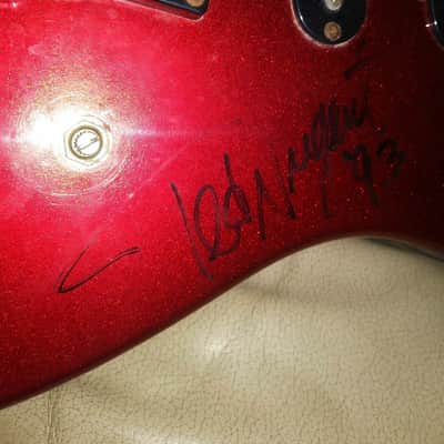 Autographed Kramer Ted Nugent Striker 600st  Red image 2