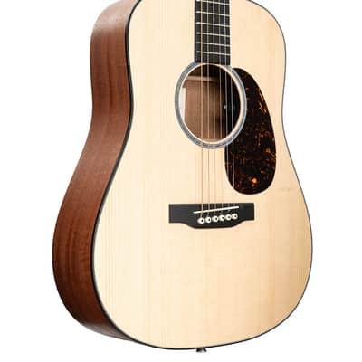 Martin DJR-E Dreadnought Junior Acoustic-Electric Guitar Natural image 1