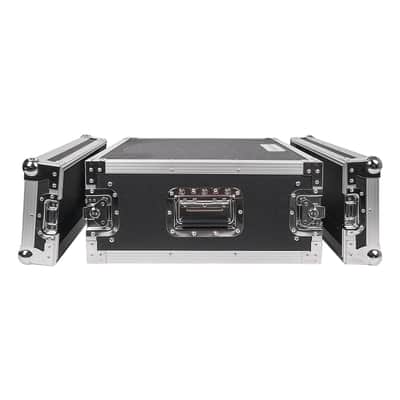STRC-4U | 4U Space PA/DJ Rack/Road Case w/ 21" Depth, Plywood, Metal Ball Corners, Pro Tour Grade Flight Case 4 Unit image 2