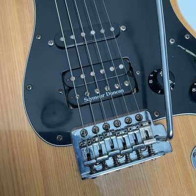 Fender Partscaster HSS Stratocaster Natural image 4