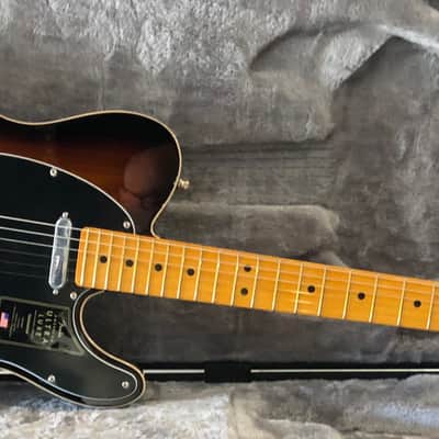 Fender American Ultra Luxe Telecaster 2021 2-Color Sunburst image 4