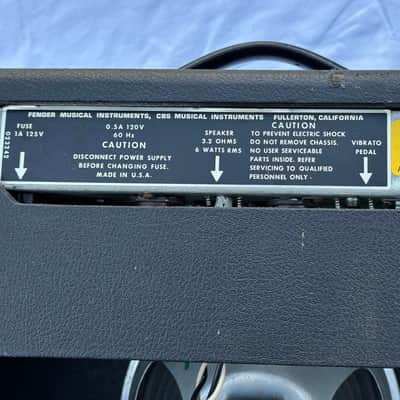 Fender Vibro Champ 6-Watt 1x8" Guitar Combo 1970 - 1980 image 5