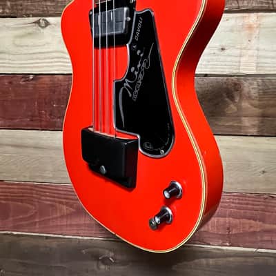 Wandre Davoli Mini Bass 1960's - Red image 8