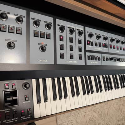 Oberheim OB-X8 61-Key 8-Voice Synthesizer 2022 - Present - Black with Wood Sides image 3