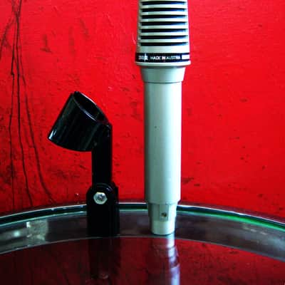 Vintage 1970's AKG D200E Cardioid Dynamic Microphone Low Z w accessories D190E D1000E # 2 image 15