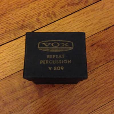 Vintage Vox Repeat Percussion Tremolo Effect V809 | Rare w/Box & Manual image 6