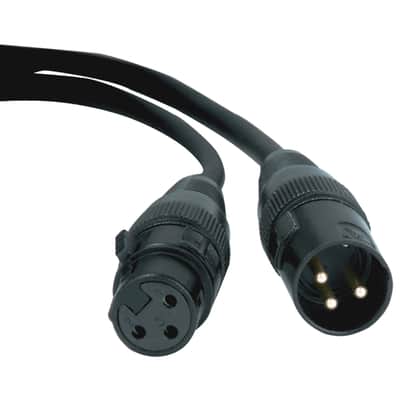 10FT Sure-Fit DMX Connecting Cables - 5 Pack image 3