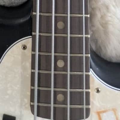 Fender JMJ Road-Worn 4-String Electric Mustang Bass Guitar w/Bag, Black Finish image 7