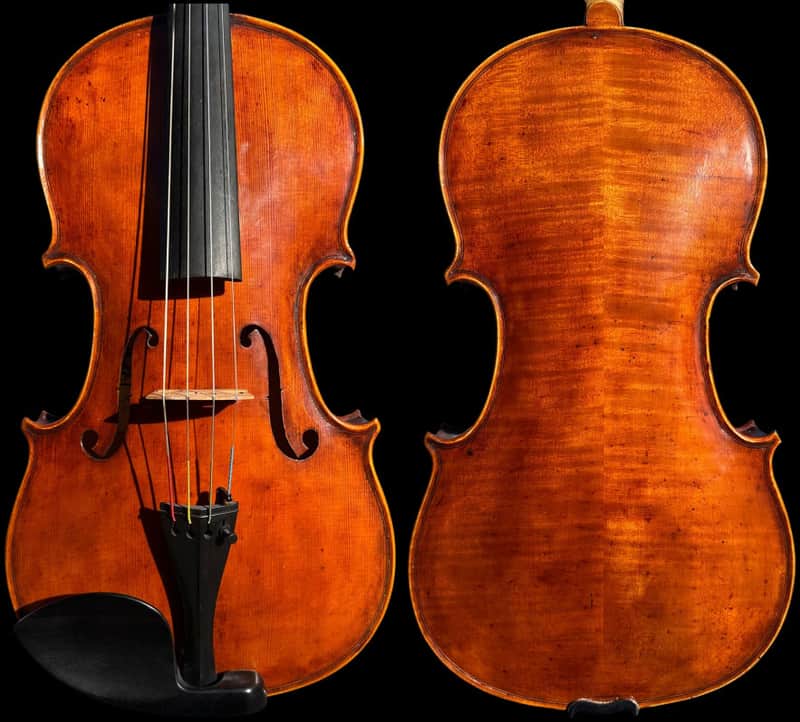Excellent Sound 16” Viola Hand Made by Master Mr SONG, Beautiful Color, Free with case and bow image 1
