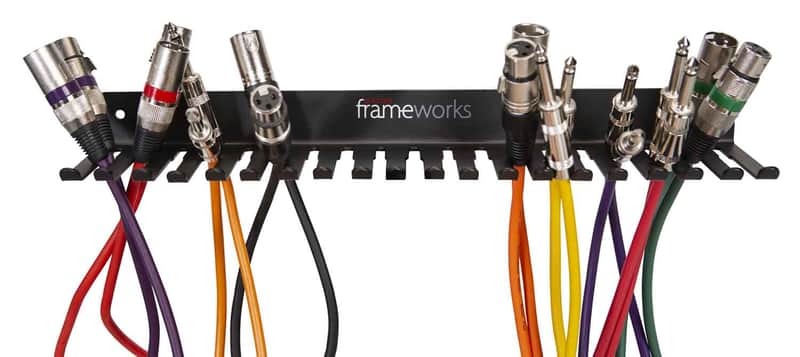 Gator Frameworks GFW-CABLEHANGER Wall Mountable Cable Hanger and Organizer image 1