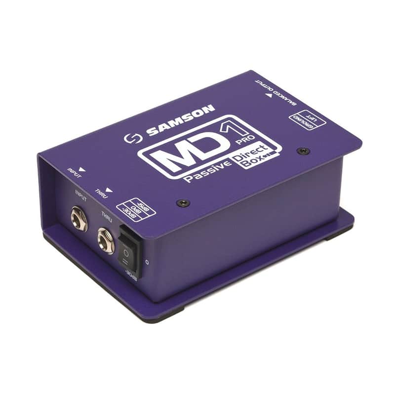 SAMSON MD1PRO - D.I. Box Pro mono - Passiva image 1