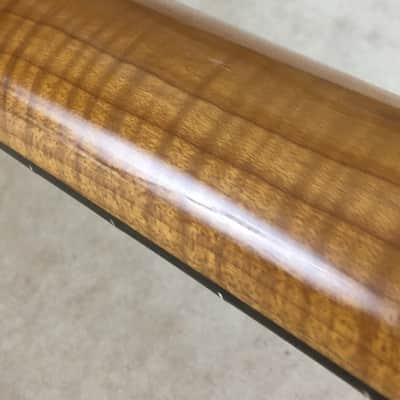 Lefty AAA Roasted Flame Maple Custom Loaded Strat Vintage Modern Neck NOS Relic Nitro Lacquer Elite Wheel Truss image 9