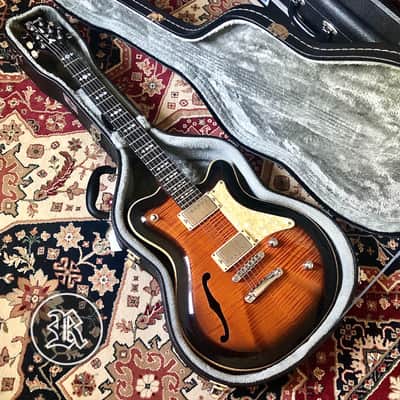 Framus Tennessee Custom 2003 AAAA Flamed Maple Mahogany Ovangkol Seymour Duncan image 7