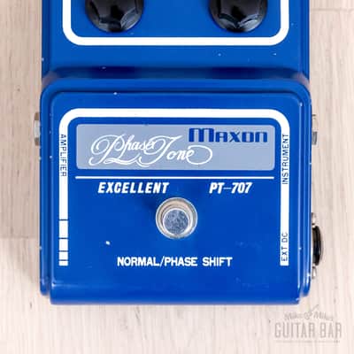 1970s Maxon PT-707 Phase Tone Vintage Guitar Effects Pedal Phase Shifter w/ Box, Ibanez image 2