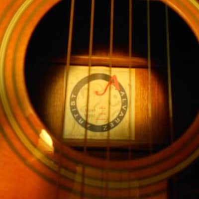 Vintage Alvarez Artist Series 5088C Acoustic Electric 1993 image 5