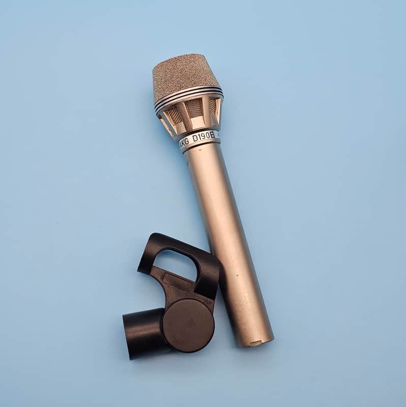 ☆Vintage 1970s AKG D190E *New Foam* Dynamic Microphone - D190 D1000E image 1