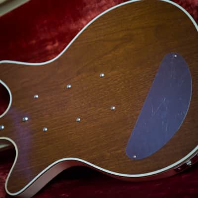 Rare Vintage 1960 Danelectro 6037 DC-3 Deluxe Triple Pickup Shorthorn Dark Walnut w/ OHSC image 11