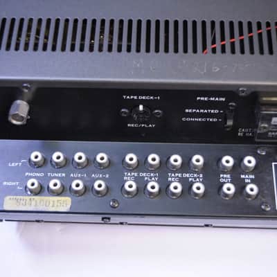 Sansui AU-5500 stereo integrated amplifier serviced, tested with phono input! image 8