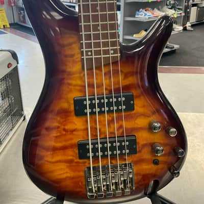 Ibanez SR400EQM-BBT Standard Soundgear Bass 2016 - Brown Burst image 2