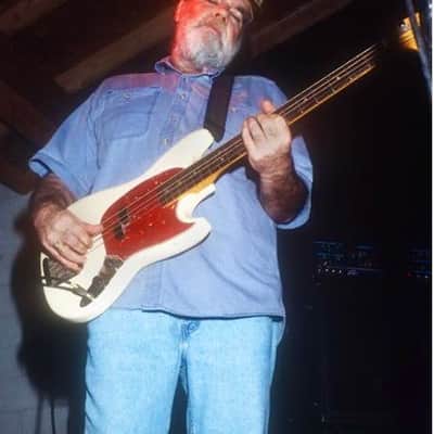 1966 Fender Mustang Bass with OHSC image 24