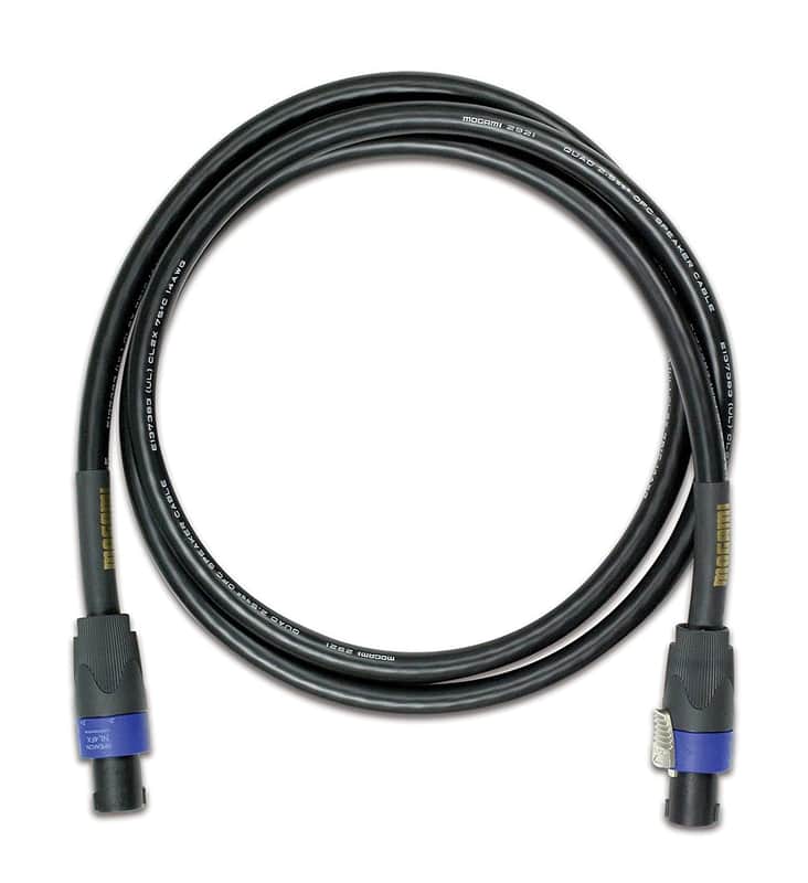 Mogami GOLD SPEAKER SO-25 Speaker Cable, Neutrik speakON Twist Lock Connectors, 25 ft. image 1