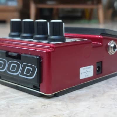 DOD Vibrothang FX22 [NOS - New Old Stock, Complete with Box & Manual] 1st edition 1990 - Metallic Candy Red image 14