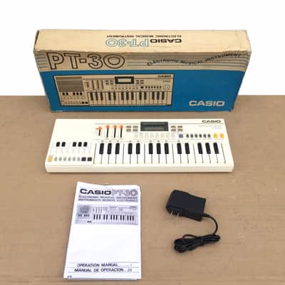 Casio PT-30 Vintage Mini Synthesizer Keyboard | Clean in Open Box